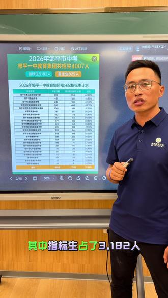 2026年邹平市中考录取信息分析 #热点榜 #专业知识讲解 #中考填报志愿说明会 #录取数据分析 #中考志愿填报精讲会