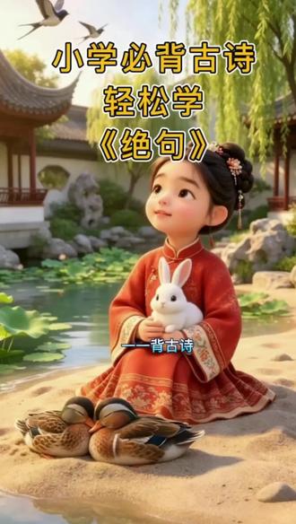 小学必备古诗词轻松学!《绝句》唐杜甫
迟日江山丽,春风花草香。#古诗动画 #小学必备古诗 #古诗 #和抖音一起学古诗 #启蒙