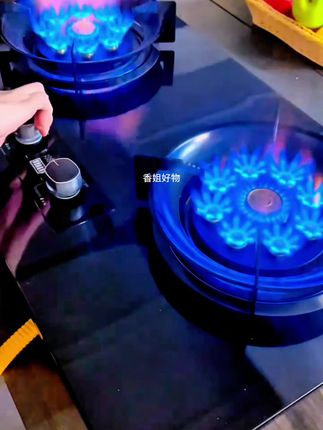 兴旺好太太5.2kW定时九腔猛火灶@DOU+小助手 @DOU+上热门