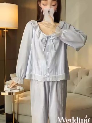#减龄气质 #在家也要美美哒 #睡衣家居服 #睡衣外穿