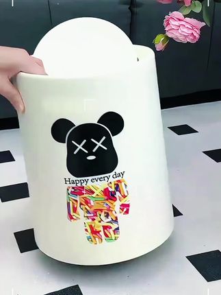 垃圾桶,可爱新款创意家用高颜值卫生间大容量客厅厨房卧室纸篓#垃圾桶#家用垃圾桶#大容量垃圾桶#新款垃圾桶#垃圾桶推荐