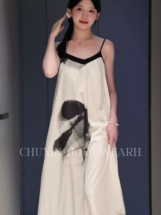 这应该是我剪吊牌最快的一次!#高级感穿搭 #纯欲风 #带胸垫 #睡衣家居服 #气质