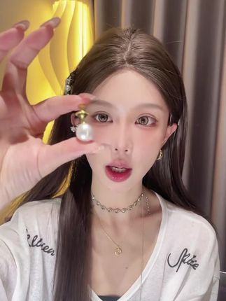 设计感多种戴法土星耳环 #时尚饰品 #耳饰控 #饰品分享