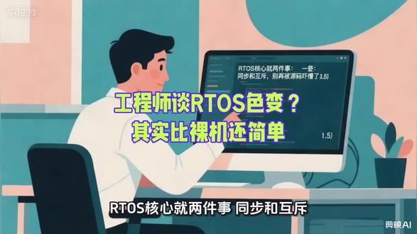 FreeRTOS半天学不会?别怪自己,是教程太烂#FreeRTOS#嵌入式 #干货分享#工业自动化 #无刷电机
