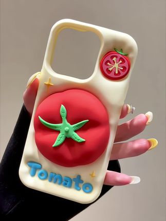 哇唔 酸酸甜甜的小番茄好逼真🍅拉开是个支架诶~软乎乎的硅胶质感太绝啦! #手机壳 #小番茄 #西红柿 #硅胶手机壳 #创意手机壳