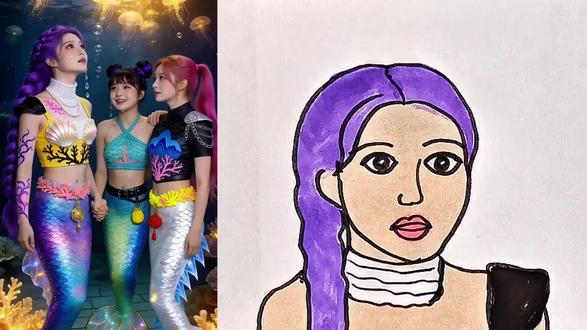 鲁米是半魔#简笔画 @抖音小助手 @抖音创作者中心 @抖音青少年