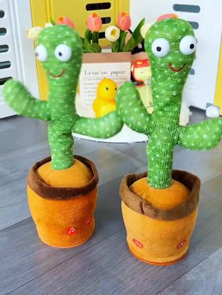 专治家里爱哭的宝宝,哭着哭着就不哭了要被这,个#仙人掌玩具,既能学说话逗娃,还会唱歌跳,舞,真是解放妈妈双手#母婴好物#会唱歌跳舞的,仙人掌#哄娃神器#玩个很新的东西