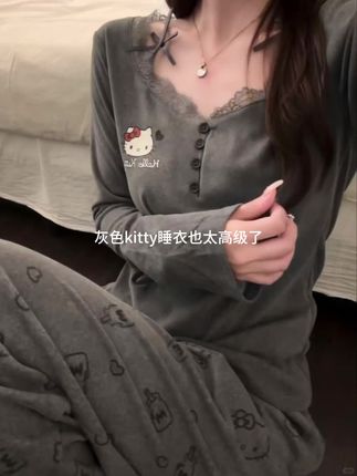 #秋冬睡衣 #睡衣 #睡衣控 #可以穿出门的睡衣 #舒适家居服