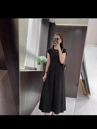 IMFLY金小金自制女装 连衣裙DYQ719夏季大裙摆A字洋气衣服女裙子 #连衣裙 #每日分享 #好物 #居家好物