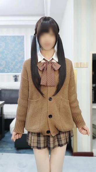 超级可爱的糖炒栗子配色穿搭! #jk秋季穿搭 #PDD #测评穿搭#服饰测评 #多多宝藏店