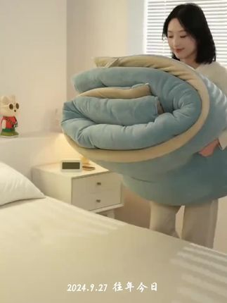 #双面牛奶绒被子 #冬被 #棉被 秋冬季家用加厚保暖学生宿舍单双人被芯#加绒加厚 #保暖又舒适 @DOU+小助手 @巨量千川