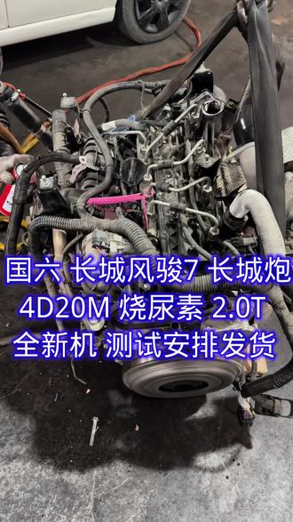 #长城皮卡发动机 #长城风骏7 #长城炮 #4D20M 国六长城皮卡 长城皮卡 2.0T烧尿素 发动机 发动机变速箱