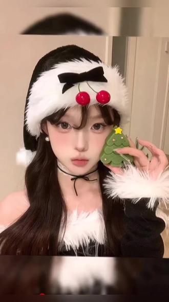 #创作灵感 圣诞氛围感红色蝴蝶结圣诞帽节日装扮头饰成人拍照道具#甜妹出战圣诞citywarm #圣诞帽 #圣诞穿搭 #圣诞节的仪式感