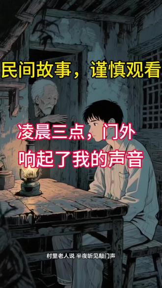 千万不要在深夜看这个民间故事#悬疑#民间故事#细思极恐#原创动画