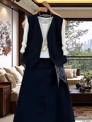 #显瘦套装#时尚套装#套装三件套