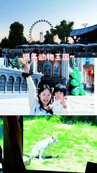 动物园里有什么🦒🐯🐆🐅🐒#动物园有什么 #银基动物王国 #日常vlog