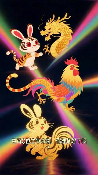 鸡龙虎兔来集合!谁是你心中的C位?