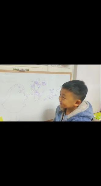 #简笔画 #小画家 抽象思维的时刻