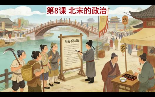 七下历史 第8课 北宋的政治(新教材)