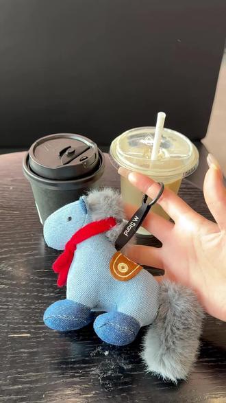 牛仔小马挂件 可爱哦 #MStand咖啡 #MStand新品#MStand周边#咖啡