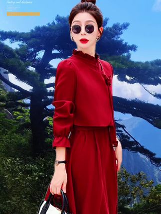 2025秋季爆款法式时尚气质女神范高级感马甲两件套#新款上新 #法式穿搭 #爆款热卖中