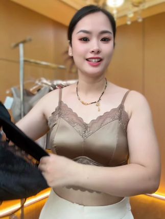 #蕾丝美背 #内衣美背 #无钢圈文胸 #乳胶杯垫美背背心 #美背吊带