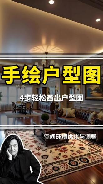 不会手绘户型平面图,轻松4步教会你 在判断户型平南图的时候发现一个共性,很多较早的小区,还有一些二手房没法获得专业的平面户型图纸,只能自己手画,尤其是一些女同志动手能力不足。用1个卷尺,4步骤轻松画出自家户型图#真实生活分享计划 #户型图怎么画 #户型图分析 #居家环境规划与布置