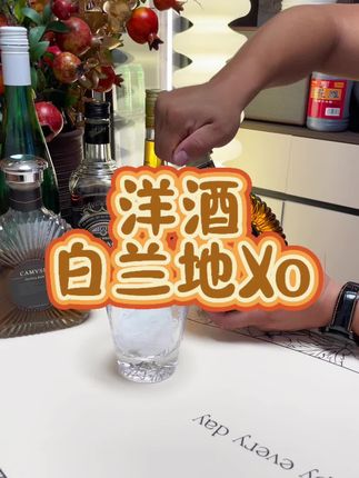 洋酒白兰地XO#好酒推荐 #白兰地xo #白兰地