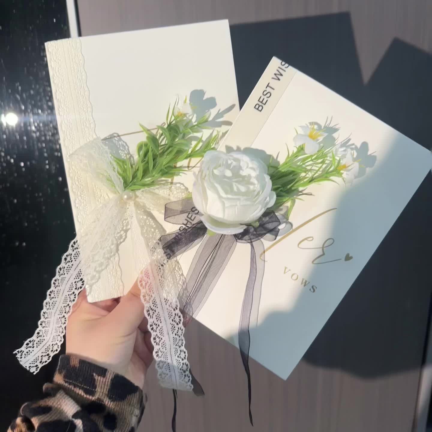 超级韩系的婚礼誓言卡#誓言卡 #备婚好物分享