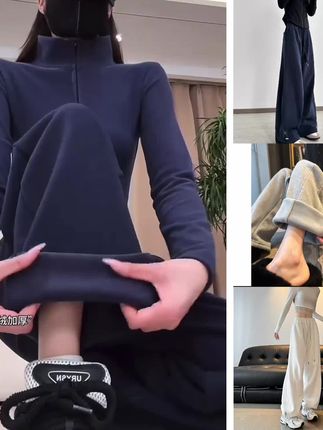 动感少女宽松薄款运动裤女2025春秋美式香蕉弯刀裤高腰垂感 动感少女宽松薄款运动裤女2025春秋美式香蕉弯刀裤高腰垂感阔腿裤#运动裤 #阔腿裤 #弯刀裤 #高腰收腹提臀裤 #穿搭分享
