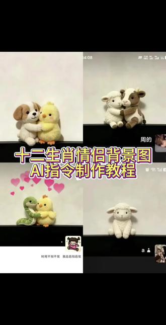 十二生肖情侣背景图ai 指令教程来了, 情侣背景图 情侣头像小狗和主人 情侣小狗背景图 小鸡小狗 #十二生肖情侣背景图 十二生肖情侣动物 情侣背景图猪 情侣背景图下载 兔兔情侣头像 #朋友圈背景图 朋友圈情侣动漫背景图 情侣背景图制作 情侣朋友圈背景图怎么拍 情侣拍照背景图 ai生成照片 ai生成照片指令 ai一键生成入口 #十二生肖 小羊朋友圈背景图 小羊小马制作教程 马和羊卡通图片 十二生肖情侣背景图猪 #剪映 十二生肖情侣背景图猪口令 ai指令教程 小狗单独微信背景图 十二生肖情侣背景图 #剪映图片设计 十二生肖情侣背景图ai指令 小羊微信朋友圈背景图教程 小羊情侣背景布 小狗背景图