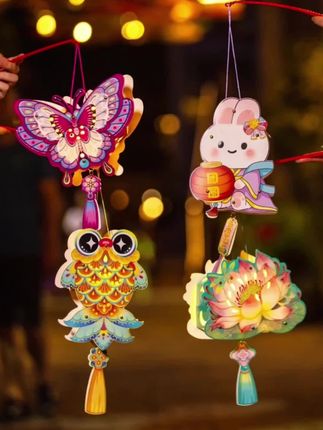 中秋灯笼国潮灯笼DIY|把“心意”和“暖光”一起带回家#中秋节 #灯笼 #Diy #国潮 #好物推荐