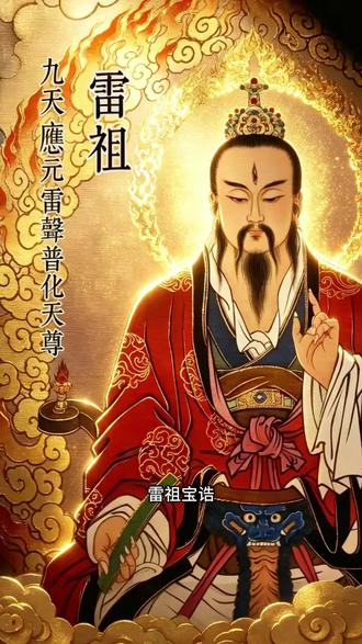 雷祖宝诰#道教神仙系列 九天应元雷声普化天尊