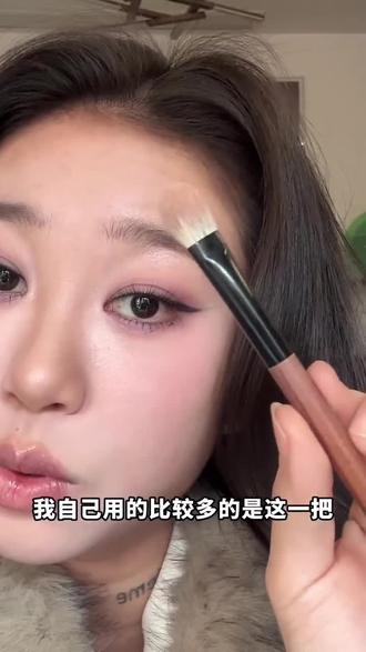#竹凤堂化妆刷 雏凤眼影刷套装动物毛一支晕染细节大小号专业三件套#眼妆教程 #化妆刷#化妆工具