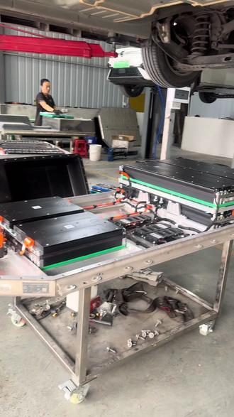 广汽埃安Y埃安V埃安S动力电池维,电池这几天是扎堆的来啊#动力电池维修