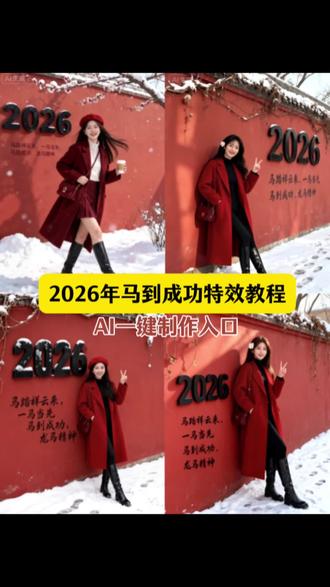 你们找的2026马到成功特效教程来啦,#即梦ai #2026马到成功 #马到成功特效 #ai2026马到成功马到成功特效怎么制作,马到成功创意图片,马到成功祝福语,马踏祥云,2026马到成功特效教程,2026马踏祥云来,马到成功一路长虹,2026马到成功贴纸,2026马到成功图片,马到成功动态壁纸ai2026马到成功写真,