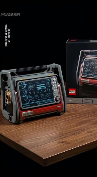 三角洲行动乐高积木版呼吸机#三角洲行动 #乐高 #积木 #拼装模型 #拼装积木
