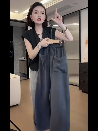 #宽松有范 #穿出自己的风格 #夏季薄款裤子推荐 #休闲减龄穿搭 #谁穿谁好看系列