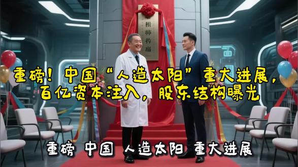 中国“人造太阳”迎重大进展,百亿资本注入引关注
7月22日,中国聚变能源有限公司在上海挂牌成立,标志着“人造太阳”计划迈入商业化关键阶段。
“人造太阳”即核聚变反应堆,通过模仿太阳核聚变原理,将氘、氚聚合成氦释放能量,具有近乎无限的能源来源和清洁环保的优势。此次成立的公司获中核集团等7家单位超114亿元投资,注册资本达150亿元。其中,中核集团持股50.35%居首,中石油旗下昆仑资本以20%持股成第二大股东。
公司前身为1983年成立的中国核燃料有限公司,现专注磁约束托卡马克技术,将按“先导实验堆—示范堆—商用堆”推进。网友热议称“见证清洁能源新时代”,专家则认为资本入局加速技术转化,但需攻克材料、成本等难题。这一进展为全球能源转型注入新动力。