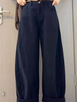 #百搭神裤 #宽松显瘦 #面料柔软舒适 #显瘦遮肉 #穿搭分享
