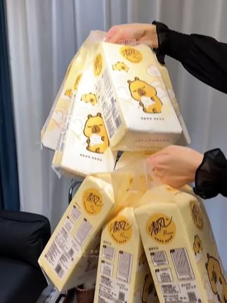 这个价到手10提清风悬挂抽纸,还是卡皮巴拉的好可爱啊!#家用抽纸推荐 #好用的大包纸巾推荐 #悬挂式大包抽纸推荐 #无限回购的宝藏单品