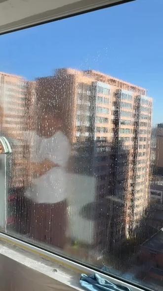 高层窗户难擦都知道,外窗够不到还擦不了,这个擦窗器太省事了!擦刮一体#伊司达#擦玻璃#擦窗器推荐#清洁神器