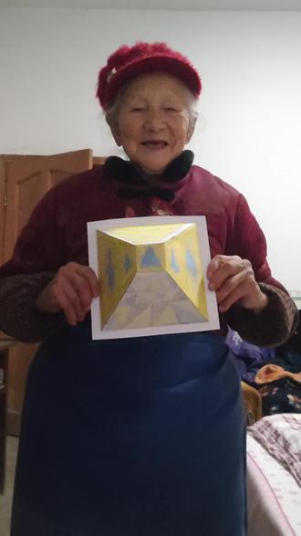 是幻术,3D立体画#奶奶 #开心一刻