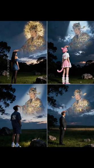 财神摸头制作教程来了 #ai财神 #财神摸头 #教程来了 #即梦ai