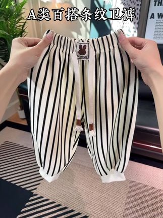 巨巨巨高品,品质完全不输大牌,一整个也太上档次了#卫裤#童裤#百搭裤子#秋季穿搭 #潮童穿搭