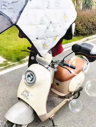 斗篷款】电动挡风被电瓶车冬季加绒加厚防水加大保暖