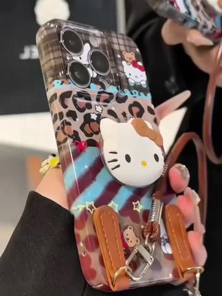 BANCA拼纹KT支架挂绳适用苹果16手机壳iPhone15小米14vivoppo华为#高端大气 #手机壳 #这也太好看了 #手机壳网红高级感 #高颜值