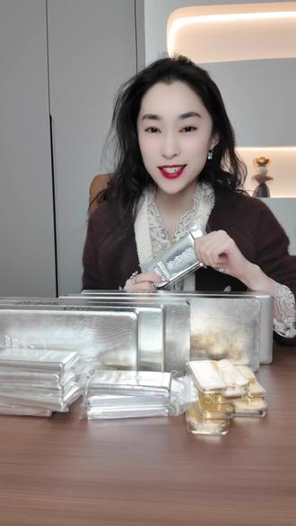 为啥要买白银#黄金#白银#贵金属#水贝黄金 #创业
