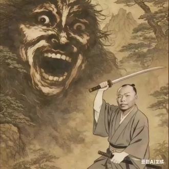 #大只切 #大只#coke 什么?你还想再听一遍大只切的故事 战国末年,浪人Coke漂泊至甲斐的荒岭之地。此地盘踞着一头名为“大只”的妖物,身高两丈,身躯肥硕,面目狰狞可怖。它獠牙外露,以人骨为杖,常于迷雾之中掠食生人。
Coke佩刀入山,行至雾霭深处,正与这妖物撞个正着。妖物悍然扑来,Coke纵身闪避,手中短刃寒光乍现,虽削得妖物身上脂肉翻飞,却始终难以破开那层厚实妖皮。激战间,Coke左腕被震得骨裂,他强忍剧痛,凝神聚气,借着一记猛冲之势俯身滑掠,将全身气力尽数灌注于刀刃,直刺妖物下腹柔肉。
利刃入腑,妖物发出一声凄厉惨叫,轰然倒地,殷红鲜血淌落,染红了山间赤土。Coke浴血而立,手中那柄无名短刃却泛着青白冷光。自那以后,这柄刀随他斩鬼退邪,威名远扬,世人皆称其为“大只斩”,刀身常凝青芒,永世铭记着那场荒岭死战。