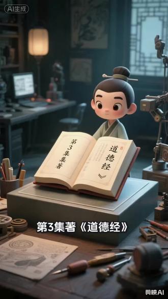 第3集老子著 《道德经》
老子修道德,其学以自隐无名为务。居周久之,见周之衰,乃遂去。至关,关令尹喜曰:“子将隐矣,强为我著书。”于是老子乃著书上下篇,言道德之意五
千余言而去,莫知其所终。
老子修研道德,他的学问以自隐不求闻达为宗旨。他久居周地,目睹周王室衰败,便离开了周都。到了函谷关,关令尹喜说:
“你就要隐居了,写本书留给我吧。”于是老子便著书上下两篇,讲述关于道德的思想共五千多字,写完人就走了,没有人知道他去了哪里。或曰:老莱子亦楚人也,著书十五篇,言道家之用,与孔子同时云。
有人说,老莱子也是楚国人,著书五十篇,讲道家思想的应用,是和孔子同时代的人。这里提到的老莱子,是老子的学生,他研究的是怎么运用道家思想。这是老子道家学说的支流之一。
盖老子百有六十馀岁,或言二百馀岁,以其脩道而养寿也。
据说老子活了一百六十多岁,也有人说,
老子活了两百多岁,因为他修道能延年益寿。
从这段可知,老子是深谙摄生之道的。有肤浅的人认为,道德经,只是在阐述政治思想,而不知,道德经也可以奉生养寿。能深入的理解并掌握老子道家学说里面的摄生思想,活一两百岁是没有问题的。
自孔子死之後百二十九年,而史记周太史儋见秦献公曰:“始秦与周合,合五百岁而离,离七十岁而霸王者出焉。”或曰儋即老子,或曰非也,世莫知其然否。
老子,隐君子也。
孔子死后一百二十九年,史书记载周太史
儋会见秦献公时说:“从秦国与周朝合开始算,
合五百年后会分开,分开七十年后,就会有霸
王之人出现。”有人说太史儋就是老子,也有
人说不是,世上没人知道他到底是不是老子。
老子是一位隐君子。
从此段可以看出,老子非常懂得摄生,真正做到了长生不老,孔子死后一百多年,他还能化名出来过问世事。再次说明,后世关于道家思想消极避世是一种曲解。真正的道家思想,是得其时而驾,不得其时而隐。后人习老子奉生治身之术的,大都也不得其要,老子很轻松的就能活到两百多岁,而后人习老子修道德之人,鲜有百岁之人。可见,老子的思想,是不容易领会与把握的。